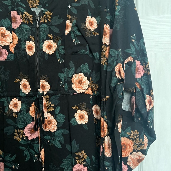 NWT Torrid Zip Front Challis Dress - Picture 4 of 7